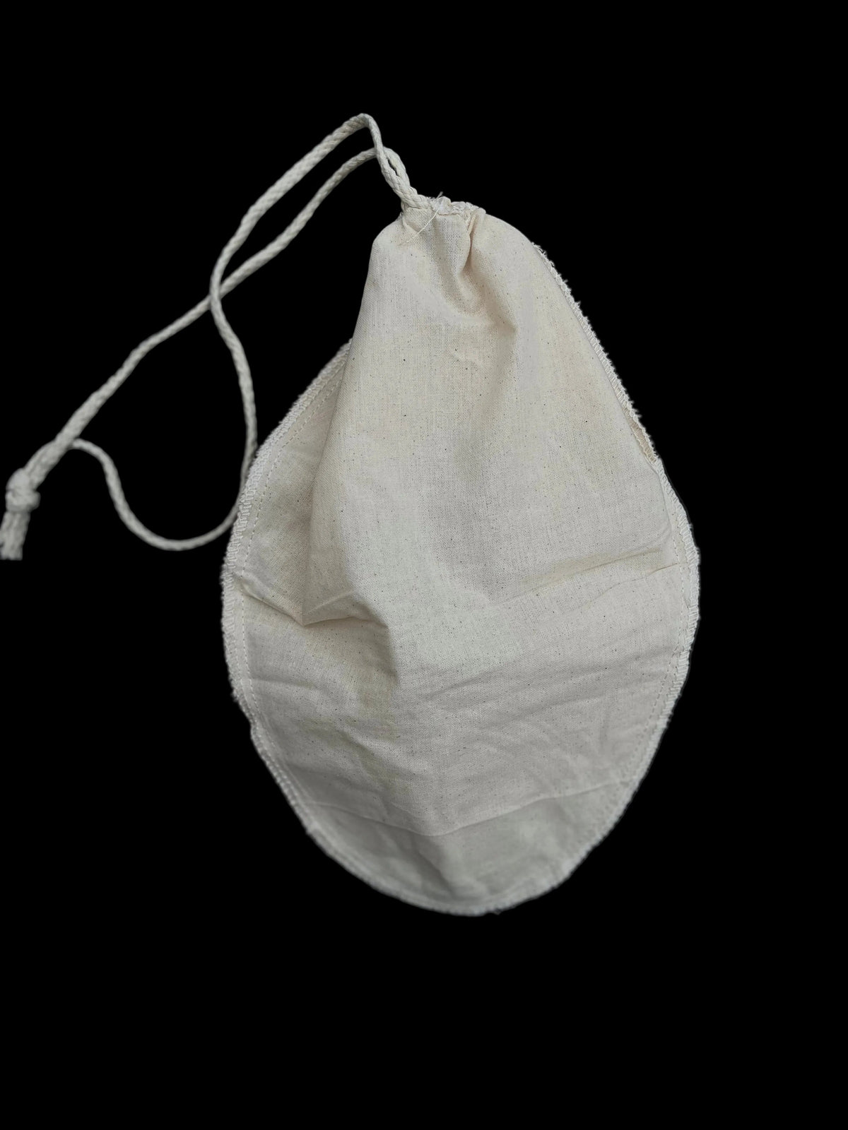 Filter cloth with drawstring