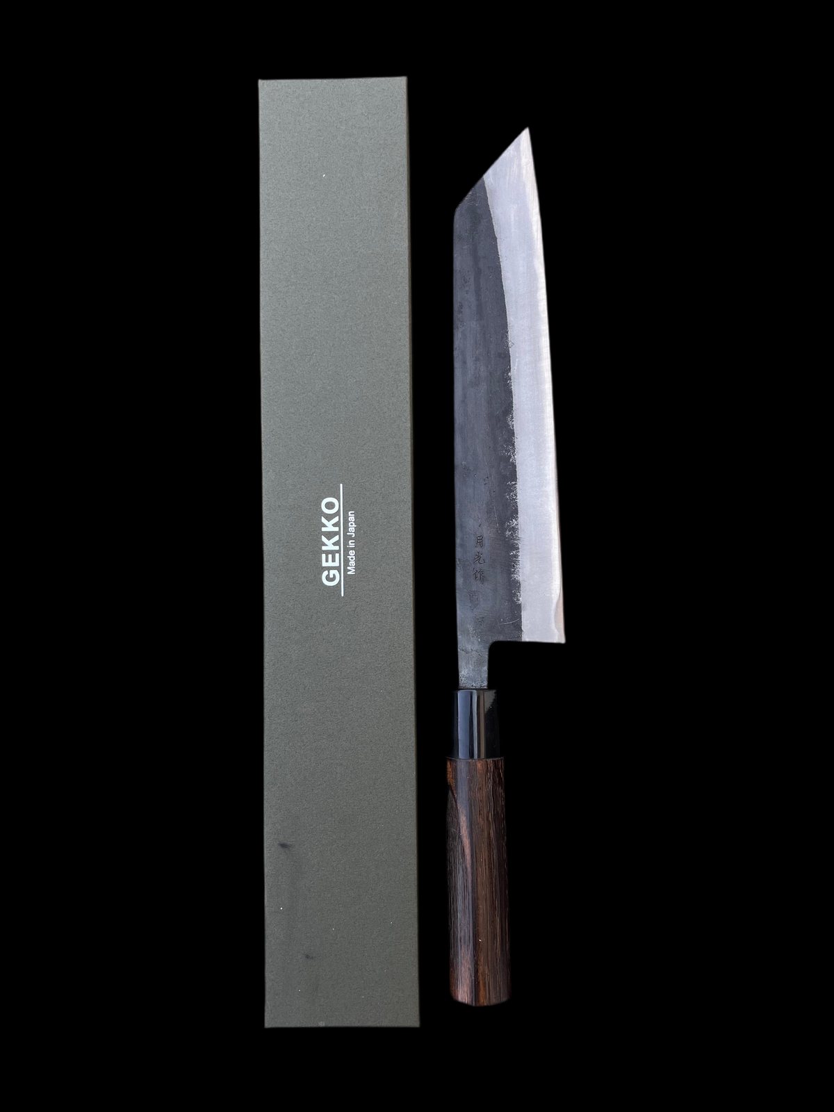 Gekko Kurouchi Kiritsuke 240mm Aogami No. 2 Kurouchi