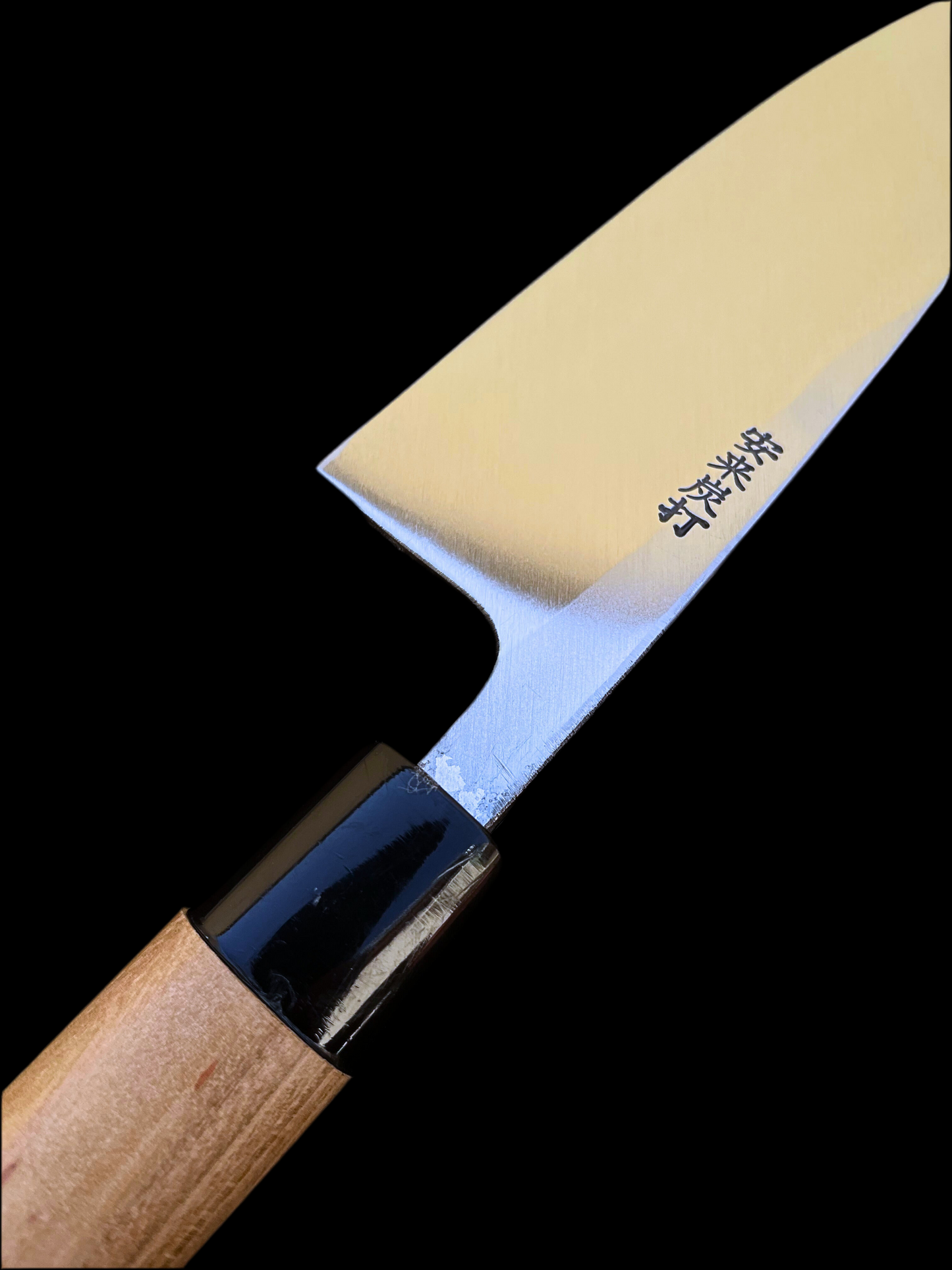 Deba 150 mm Shirogami No. 2 Black Hammered