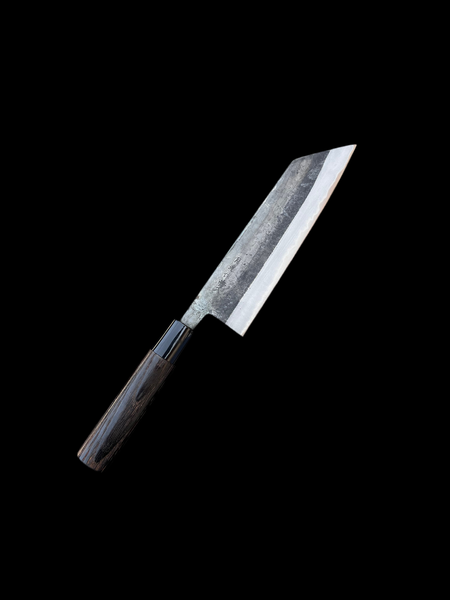 Gekko Kurouchi Kiritsuke 180mm Aogami No. 2