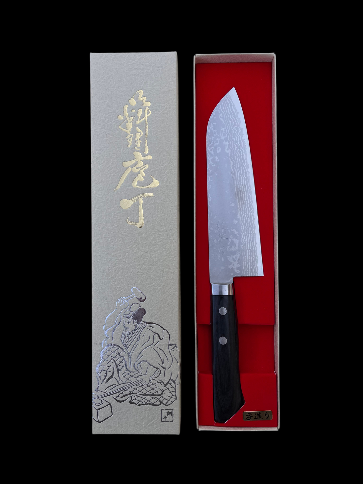 Masutani Santoku 170mm VG-10 17-layer Damascus
