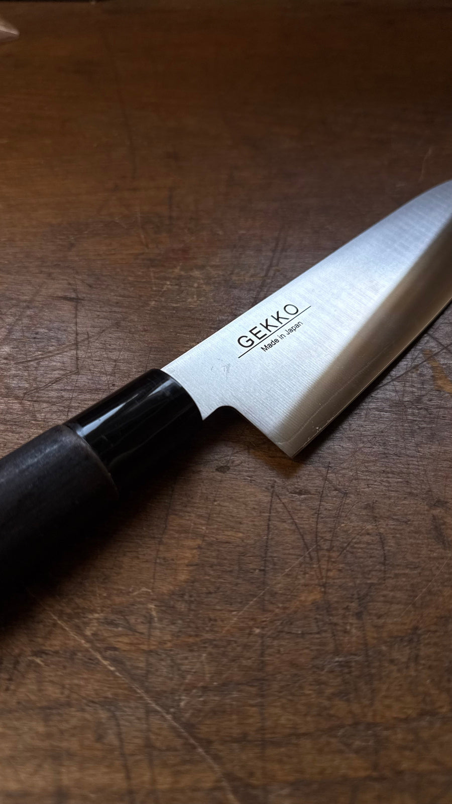 Gekko Santoku 180mm San-Mai