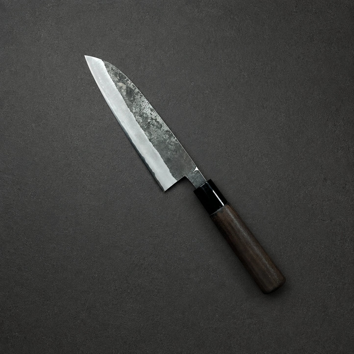 Gekko Santoku 165mm Aogami Nr. 2 Kurouchi