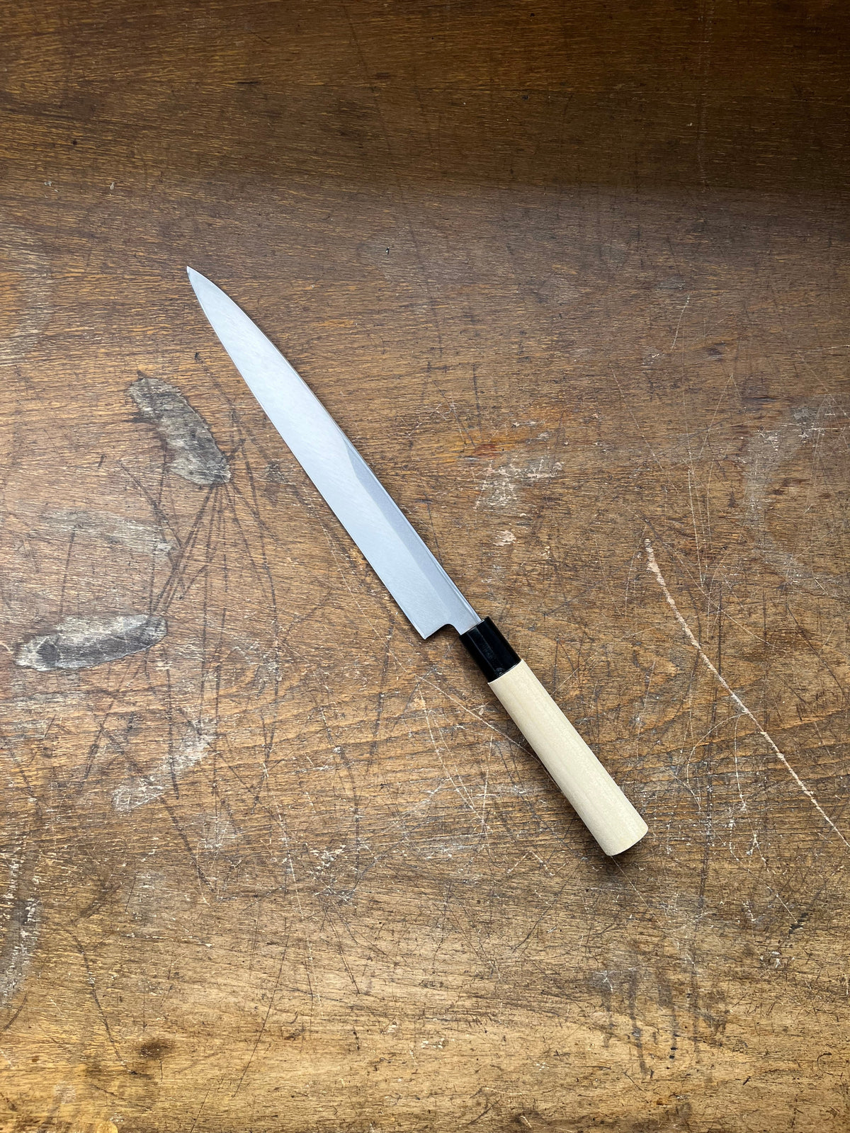 Sakai Shigekatsu Yanagiba 240 mm SK White Steel (carbon steel)