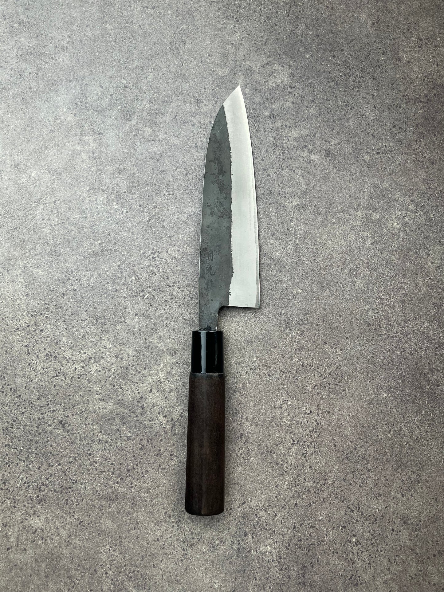 Gekko Santoku 165mm Aogami no. 2 Kurouchi