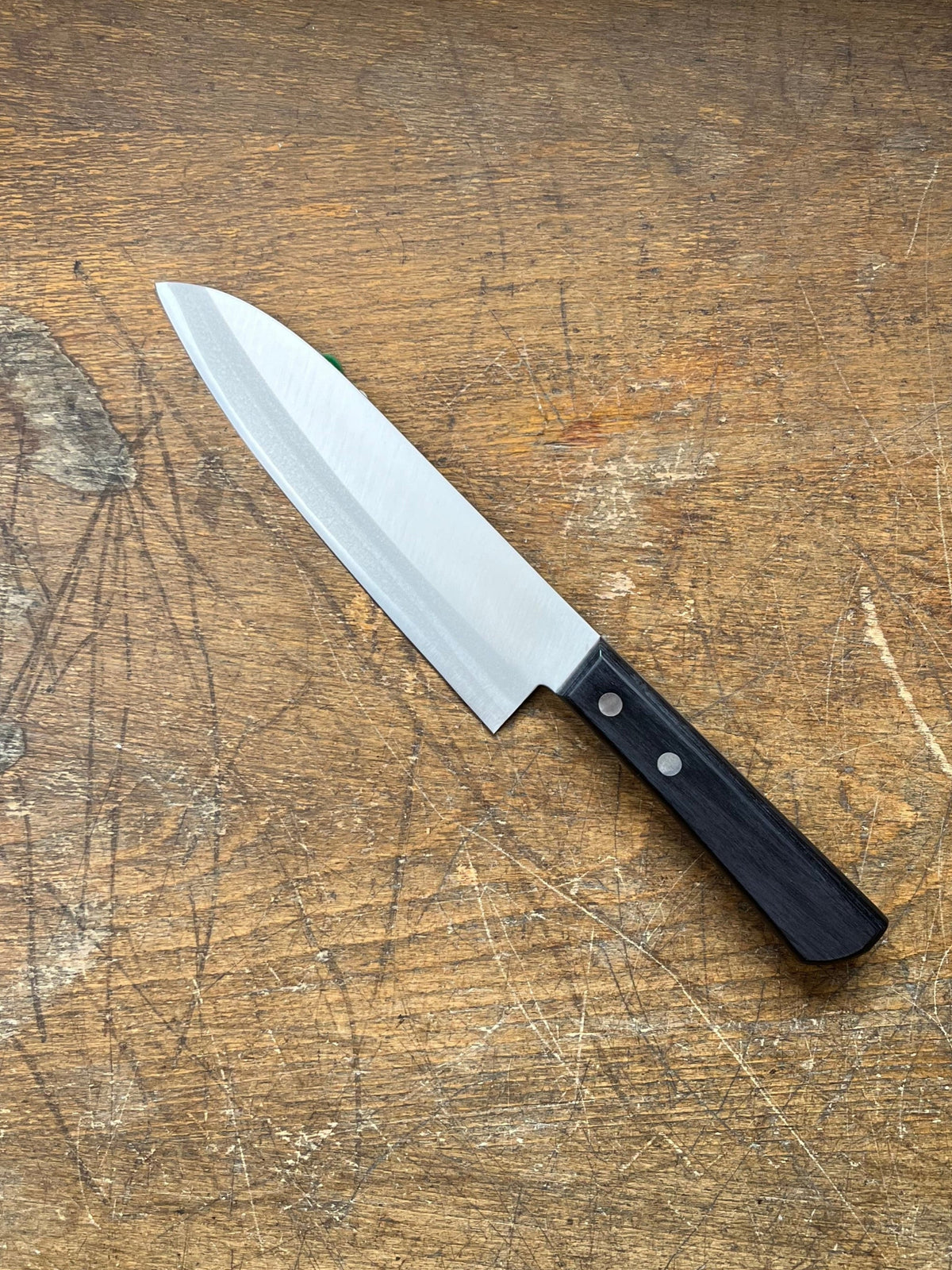 Kazutada Santoku 170mm Shirogami No. San Mai