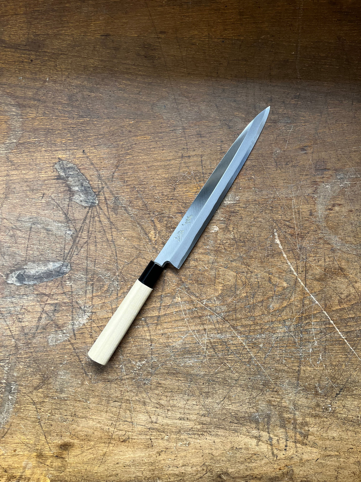 Sakai Shigekatsu Yanagiba 240 mm SK White Steel (carbon steel)