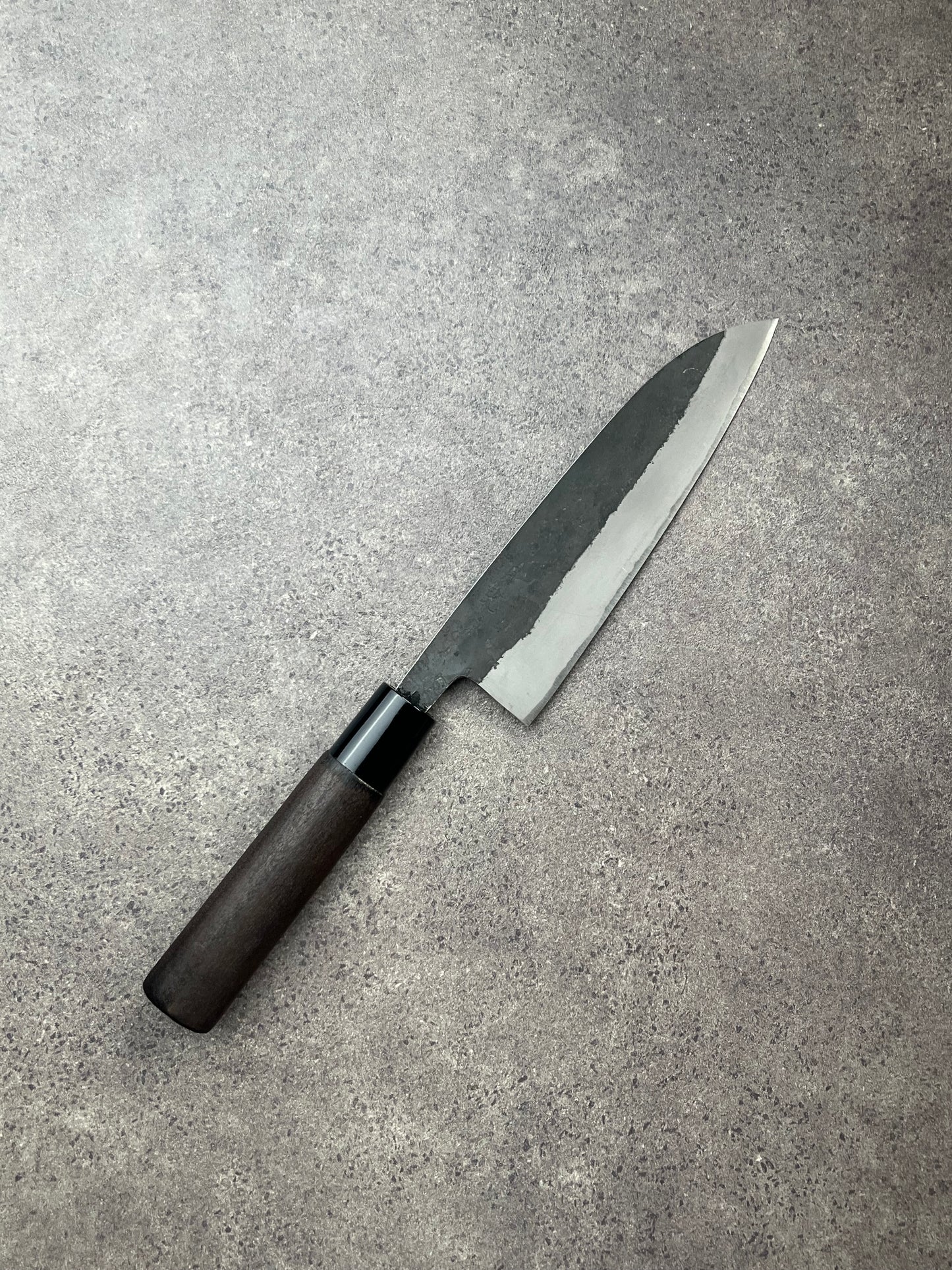 Gekko Santoku 165mm Aogami no. 2 Kurouchi
