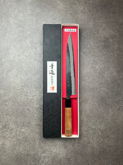 Tosa Toyowa Sujihiki 210mm Aogami no. 2 Kurouchi