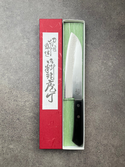 Santoku 170mm DP Gold Damascus