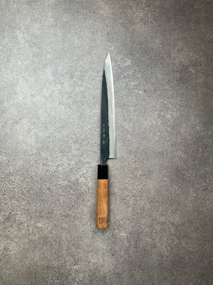 Tosa Toyowa Sujihiki 210mm Aogami no. 2 Kurouchi