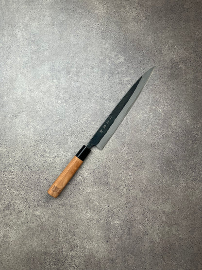 Tosa Toyowa Sujihiki 210mm Aogami no. 2 Kurouchi