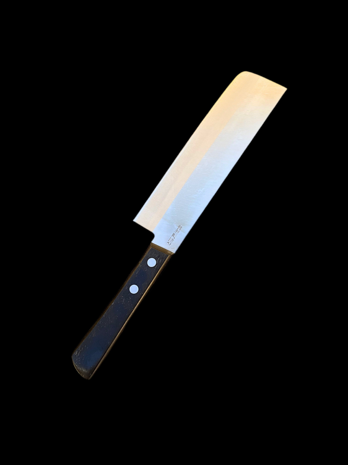 Genki Kiyokane Nakiri 165mm Shirogami No. 2 DP Warikomi Nerezová ocel
