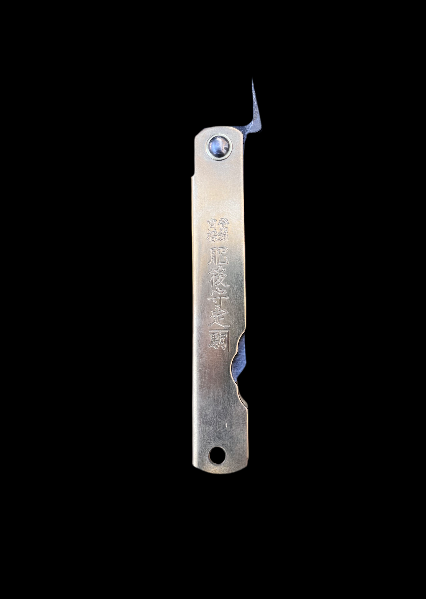Higonokami Nagao Koma Seisakusho Gold 65mm Blue steel (Aogami)