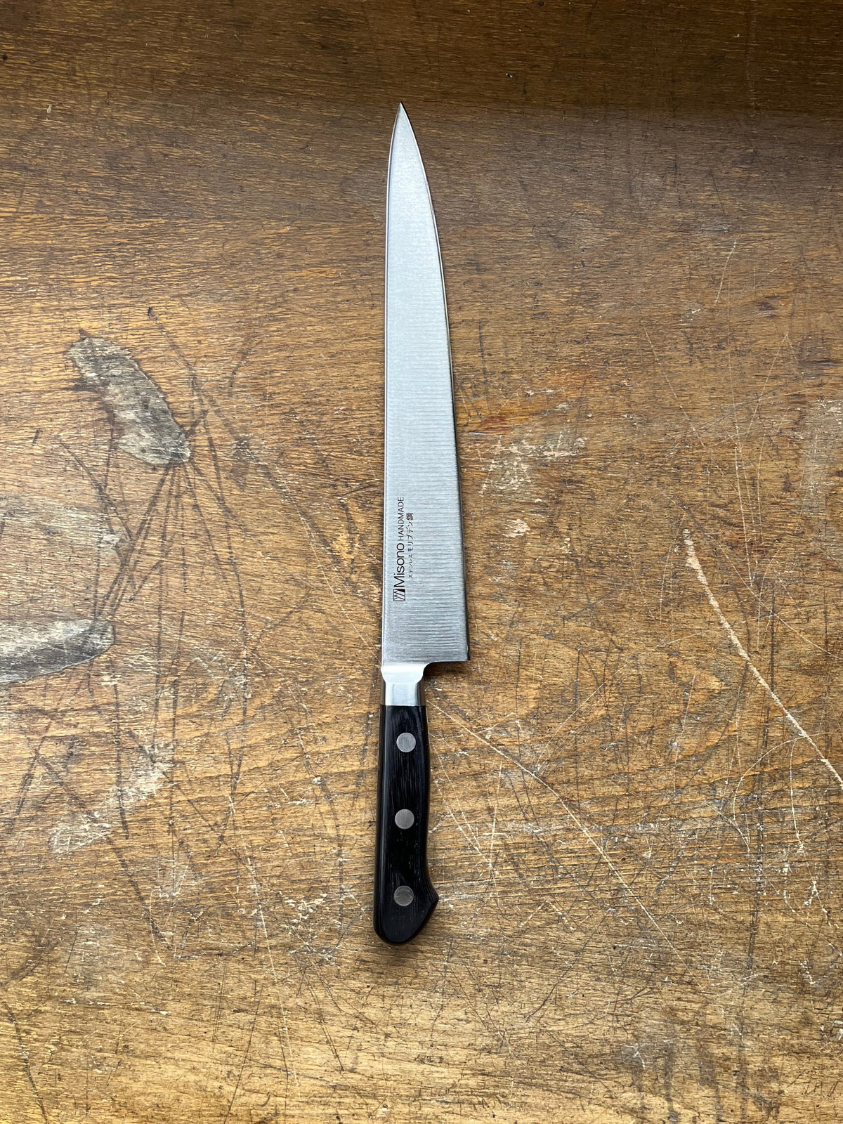 Misono Sujihiki 240mm Nerezová ocel 521MV