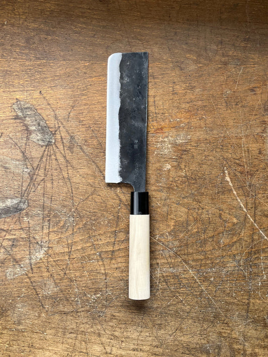Tosa Nakiri 165mm Yasugi Shirogami no. 1 Kurouchi