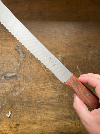 Ebematsu Shoji Nůž na chléb 260mm Molybden Steel