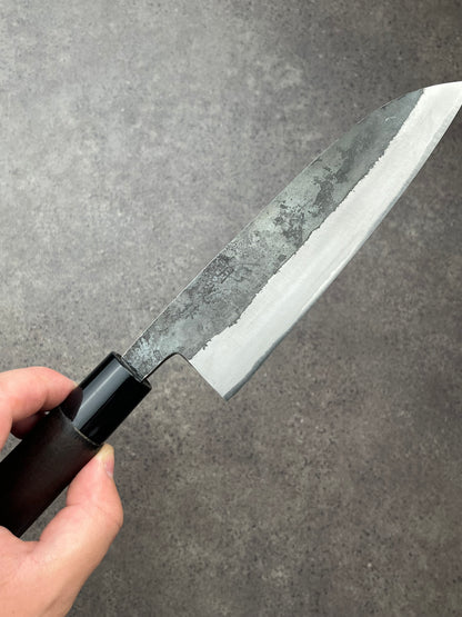 Gekko Santoku 165mm Aogami no. 2 Kurouchi
