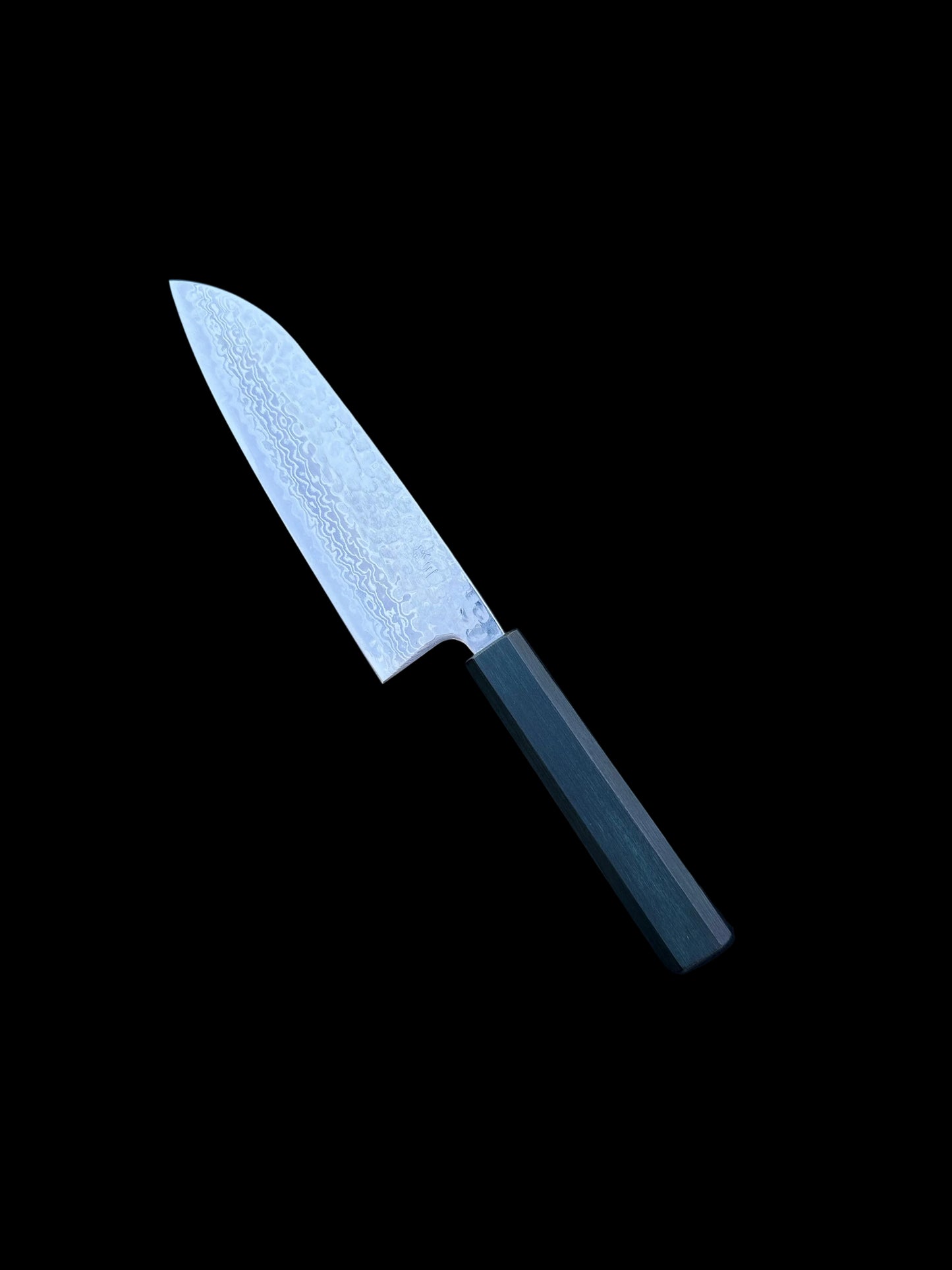 Chokatsu Santoku 165mm Nerezová ocel Ginsan Damascus Tsukihiro 33-vrstev