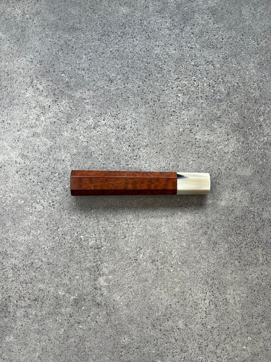 Rukojeť ze Snakewood a buvolího rohu - osmihranná
