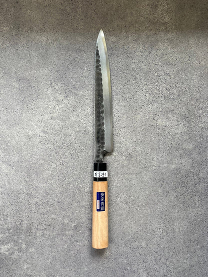 Yanagiba 210mm Aogami No. 2 Tsuchime