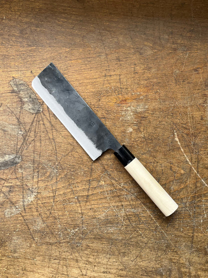 Tosa Nakiri 165mm Yasugi Shirogami no. 1 Kurouchi