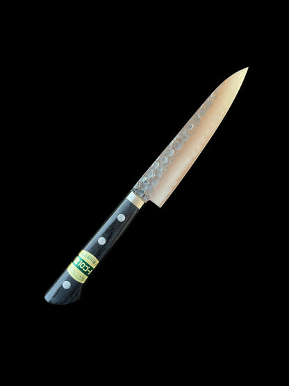 Echizen Petty 135 mm DP Gold Hammered