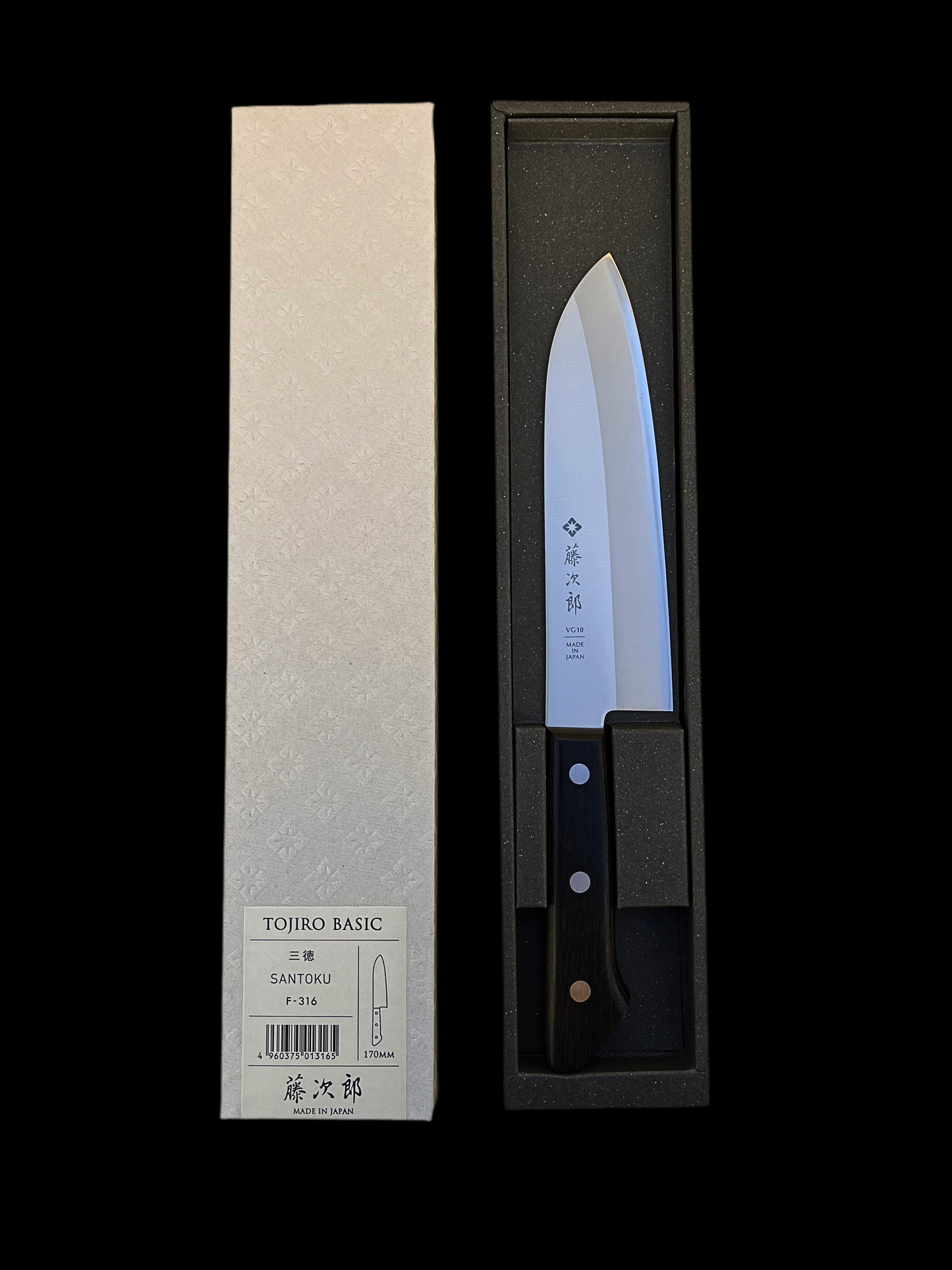 Tojiro Santoku 170mm VG10