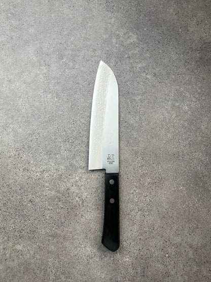 Santoku 170mm DP Gold Damascus