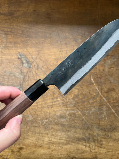 Motokane Tosa Funayuki 165 mm Aogami No. 1 Kurouchi
