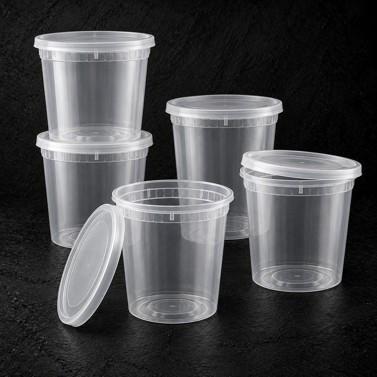 Dóza na potraviny SHAKER 950ml 5ks