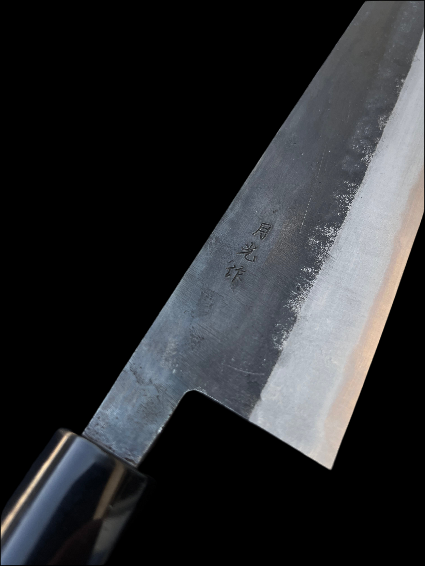Gekko Kurouchi Kiritsuke 240mm Aogami No. 2
