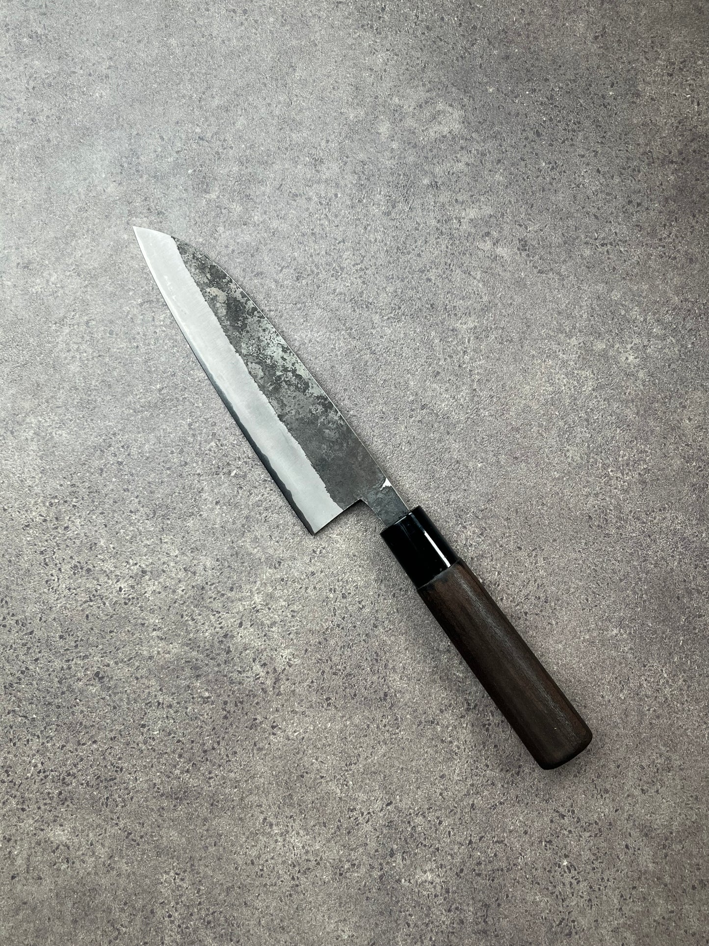 Gekko Santoku 165mm Aogami no. 2 Kurouchi