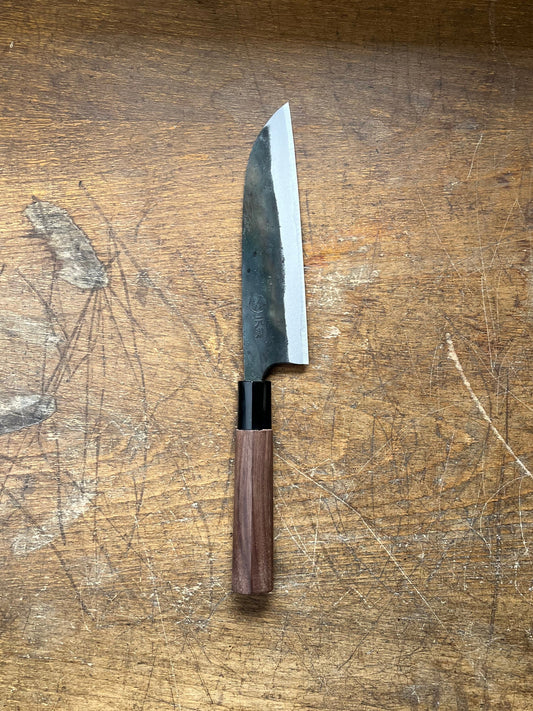 Motokane Tosa Funayuki 165 mm Aogami No. 1 Kurouchi