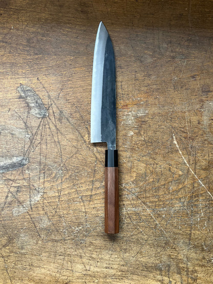 Motokane Tosa Gyuto 210mm Aogami no.2 Kurouchi