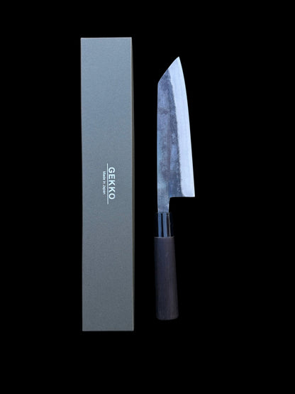 Gekko Cell 180mm Carbon Steel Aogami no. 2 Kurouchi