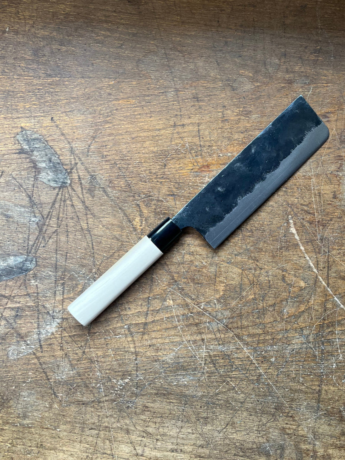 Tosa Nakiri 165mm Yasugi Shirogami no. 1 Kurouchi