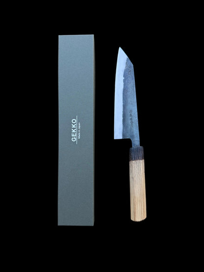 Gekko Bunka 170mm Uhlíková ocel Aogami no. 2 Kurouchi