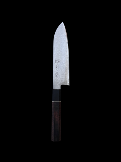 Ginza Kikuto Santoku 170mm AUS-8 Multi-layer