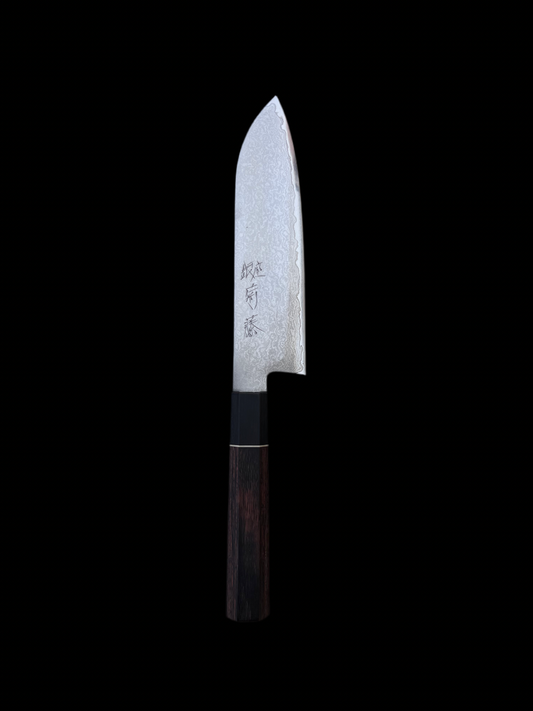 Ginza Kikuto Santoku 170mm AUS-8 Multi-layer