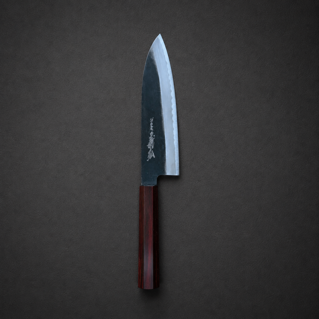 Yoshihiro Santoku 185mm Shirogami no.2 Kurouchi