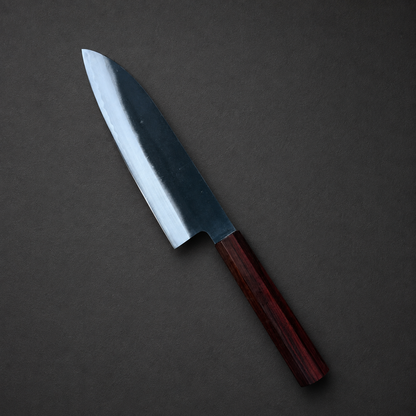 Yoshihiro Santoku 185mm Shirogami no.2 Kurouchi