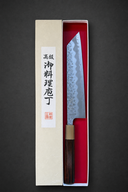 Sukematsu Kiritsuke Gyuto 210mm Shirogami no.2 Tsuchime