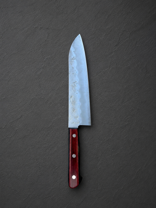 Hokiyama Santoku Gin-san 180mm Nashiji
