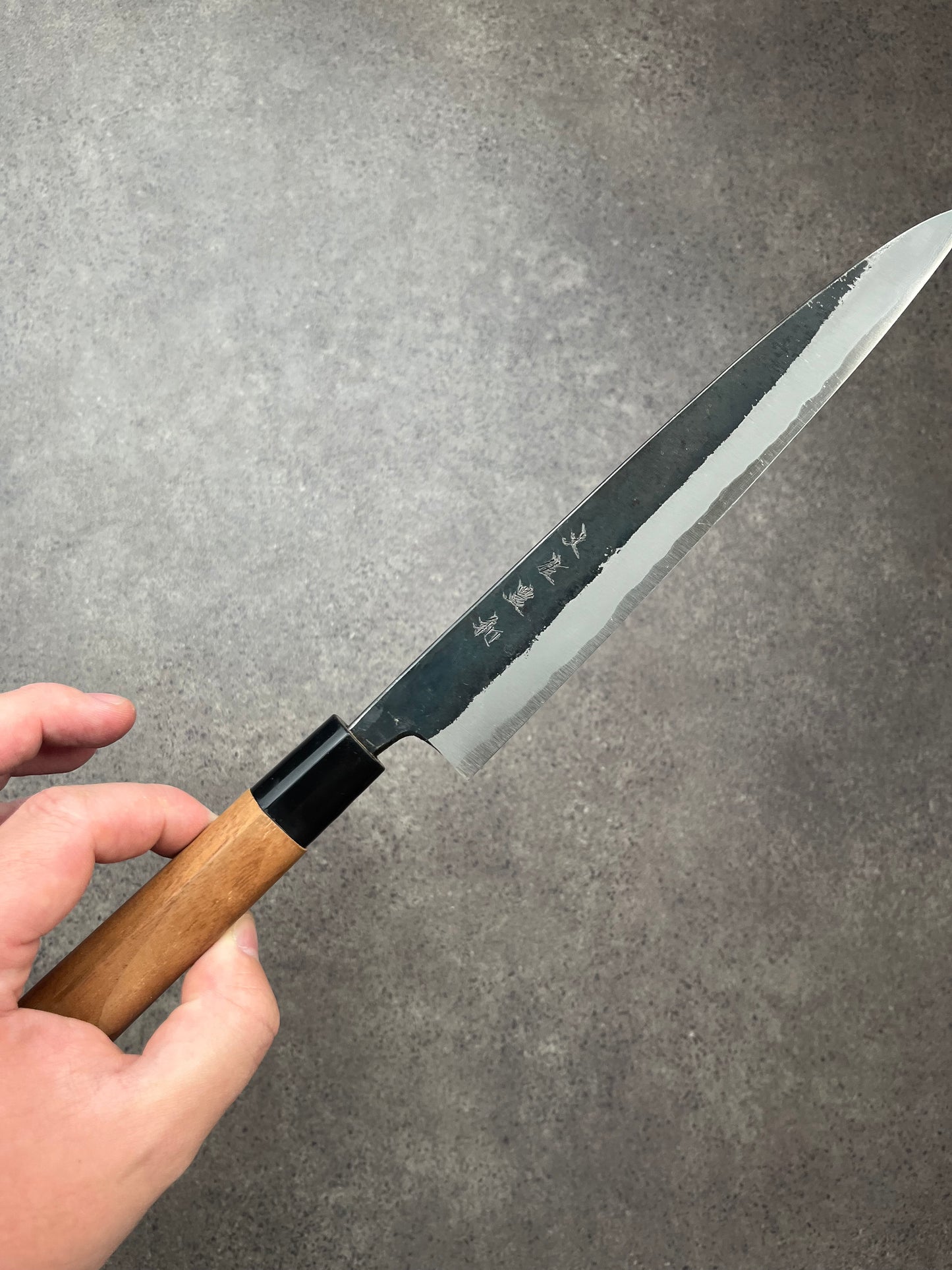 Tosa Toyowa Sujihiki 210mm Aogami no. 2 Kurouchi