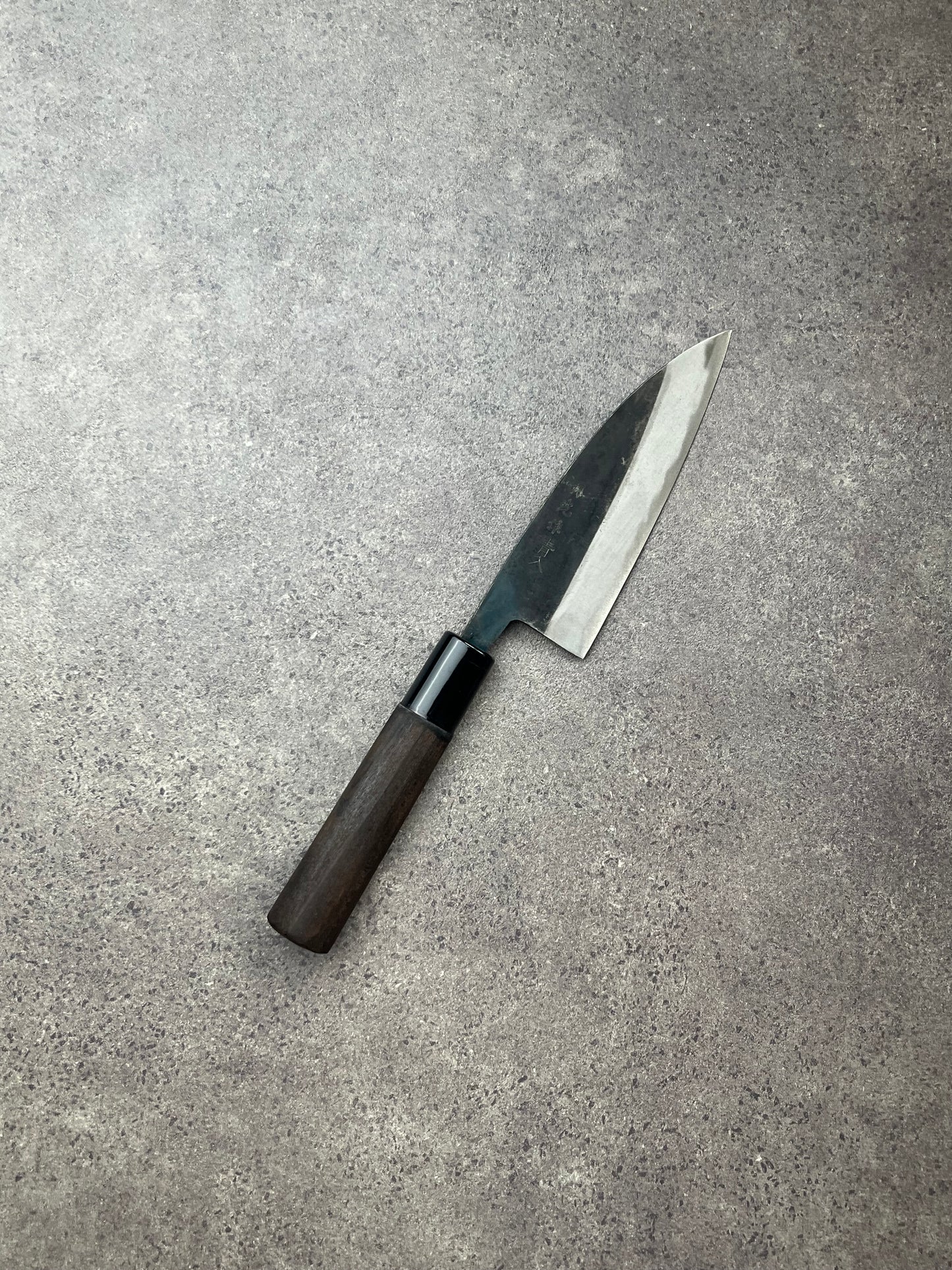 Gekko Ko-Santoku 120mm Aogami no. 2 Kurouchi