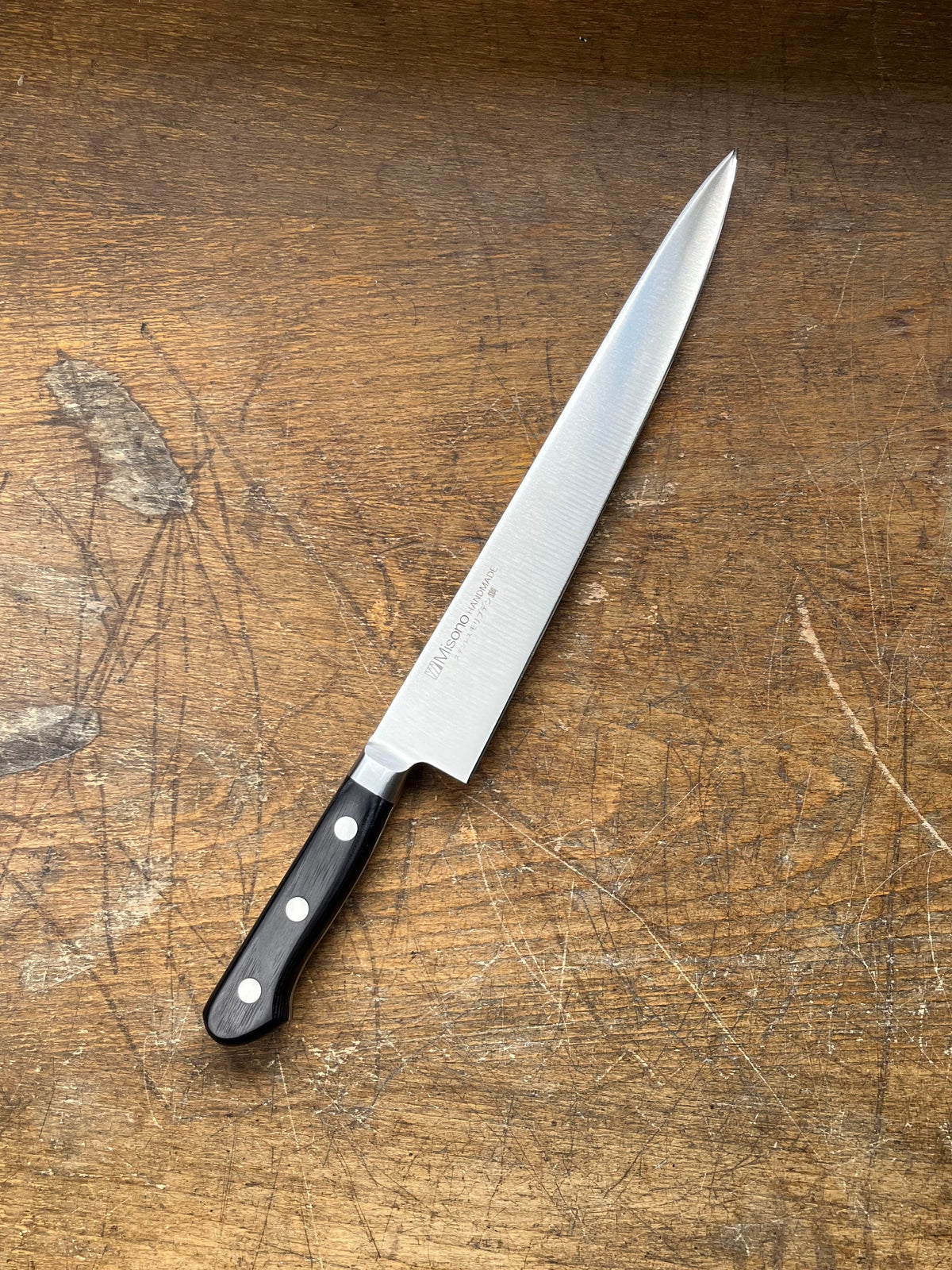 Misono Sujihiki 240mm Nerezová ocel 521MV