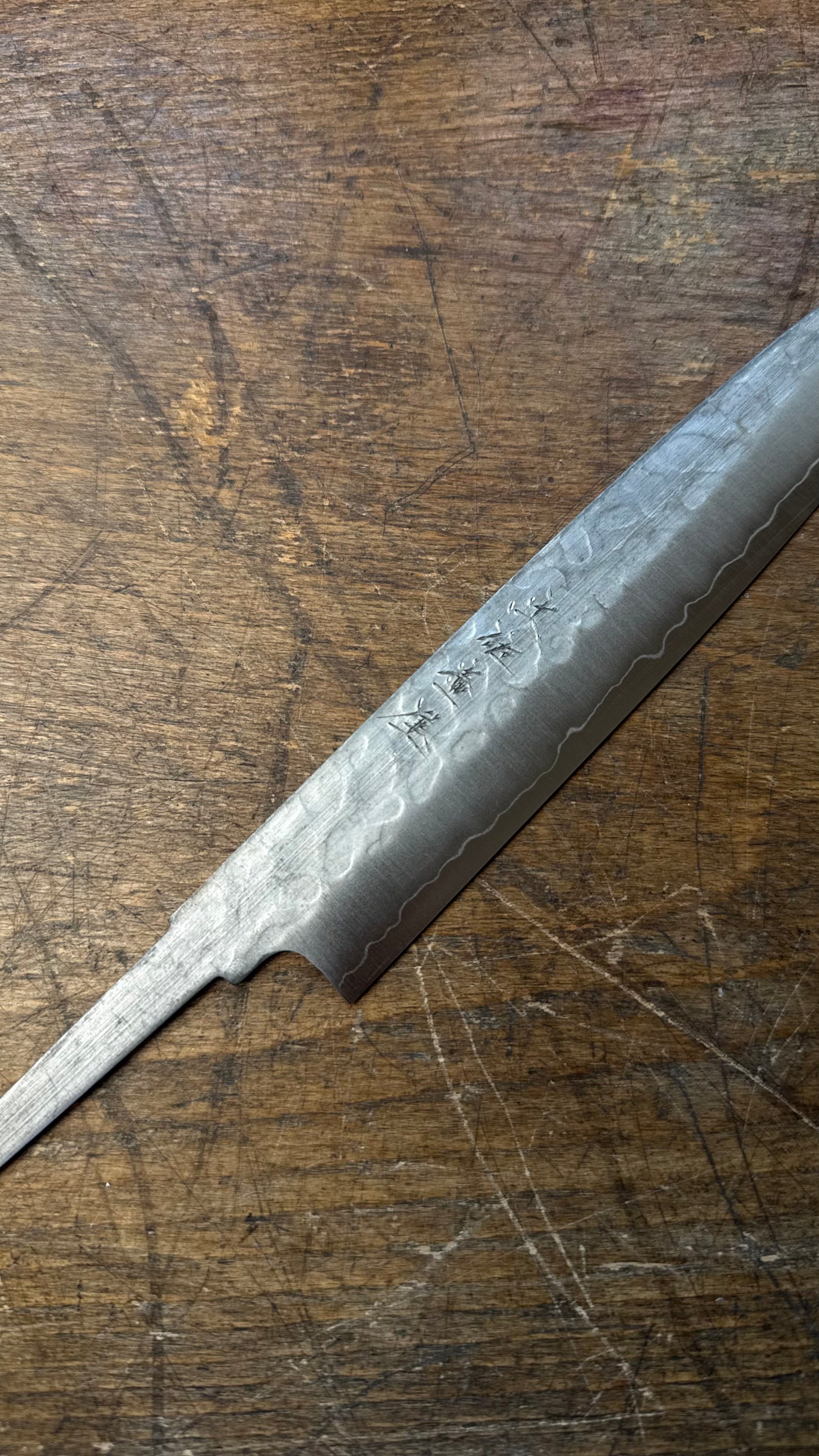 Čepel Tosa Tsuboya Sujihiki 170mm Tsuchime