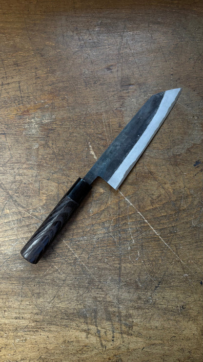 Gekko Bunka 165mm Aogami no. 2 Kurouchi