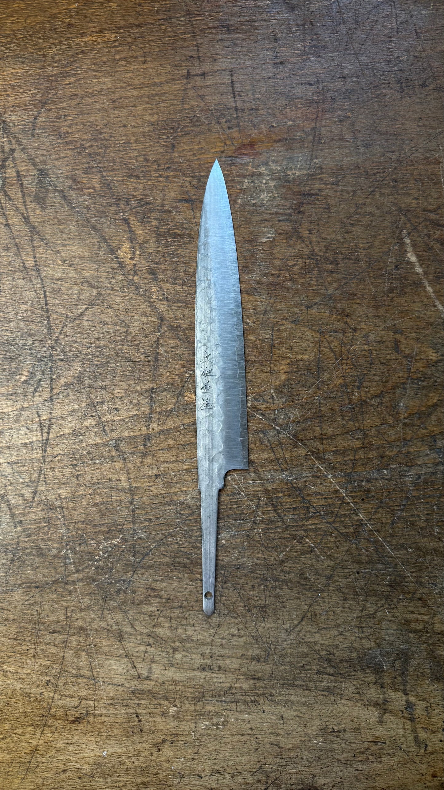 Čepel Tosa Tsuboya Sujihiki 170mm Tsuchime